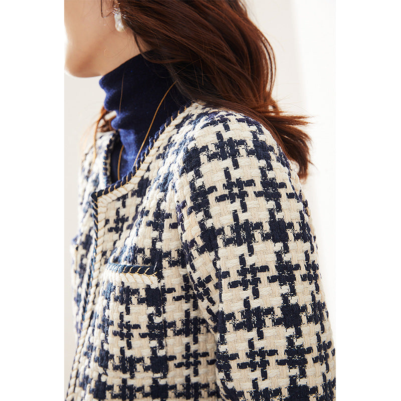 Veste Tweed Pied-de-Poule