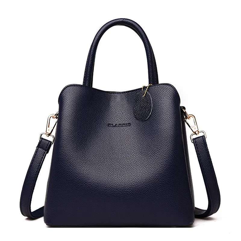 Sac à Main en Cuir Grainé