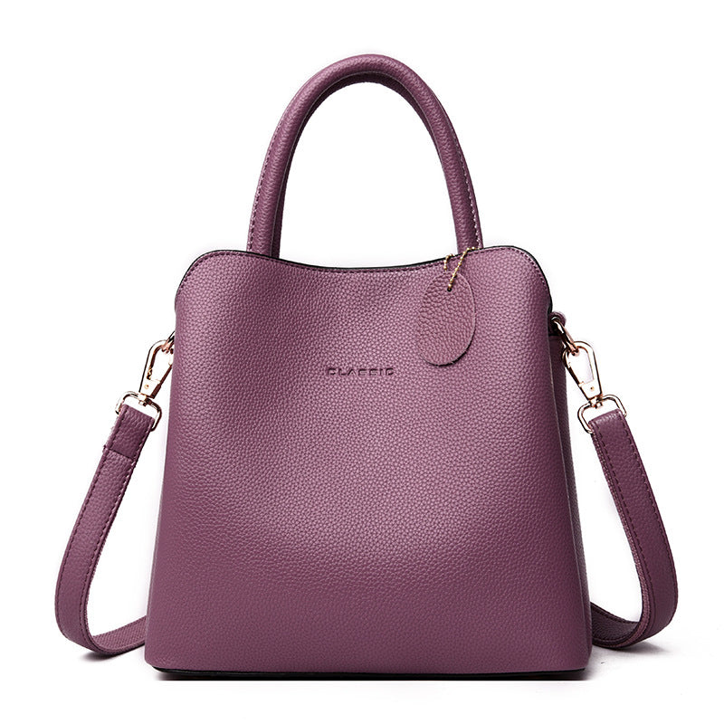 Sac à Main en Cuir Grainé