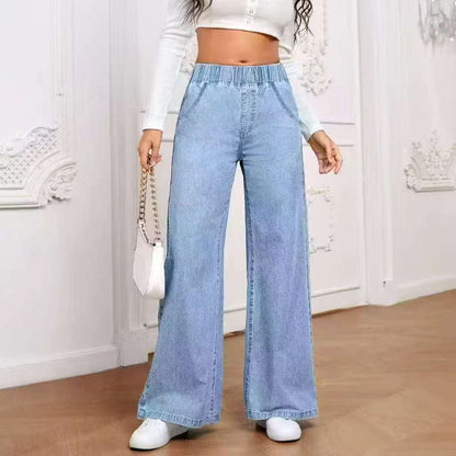 Jean Taille Haute Élastiquée