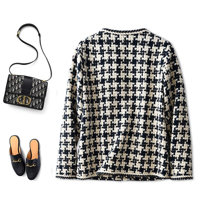 Veste Tweed Pied-de-Poule