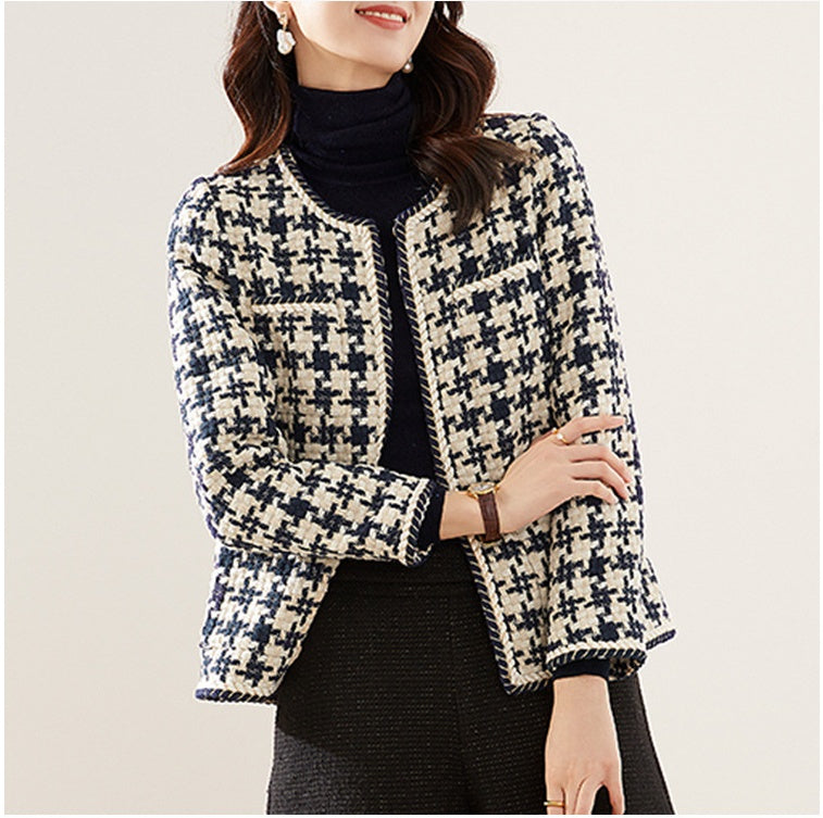 Veste Tweed Pied-de-Poule