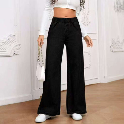 Jean Taille Haute Élastiquée