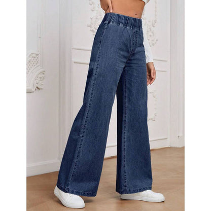 Jean Taille Haute Élastiquée
