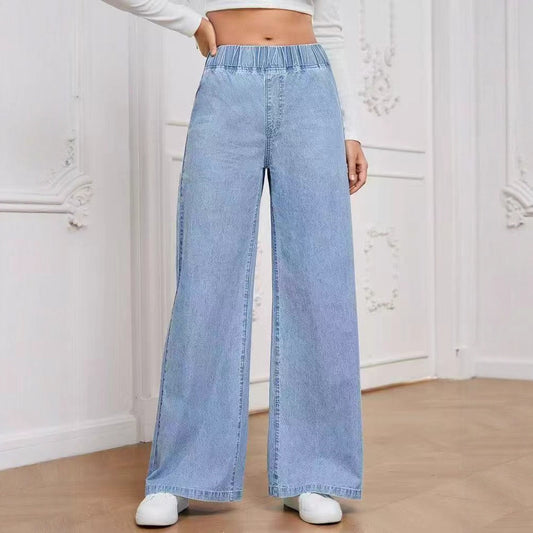 Jean Taille Haute Élastiquée